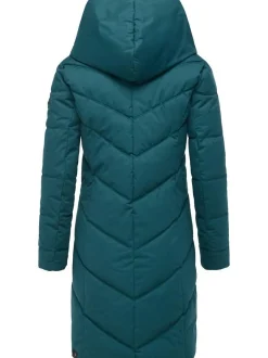 Ragwear Damen Steppmantel - Natalka in grün