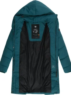Ragwear Damen Steppmantel - Natalka in grün