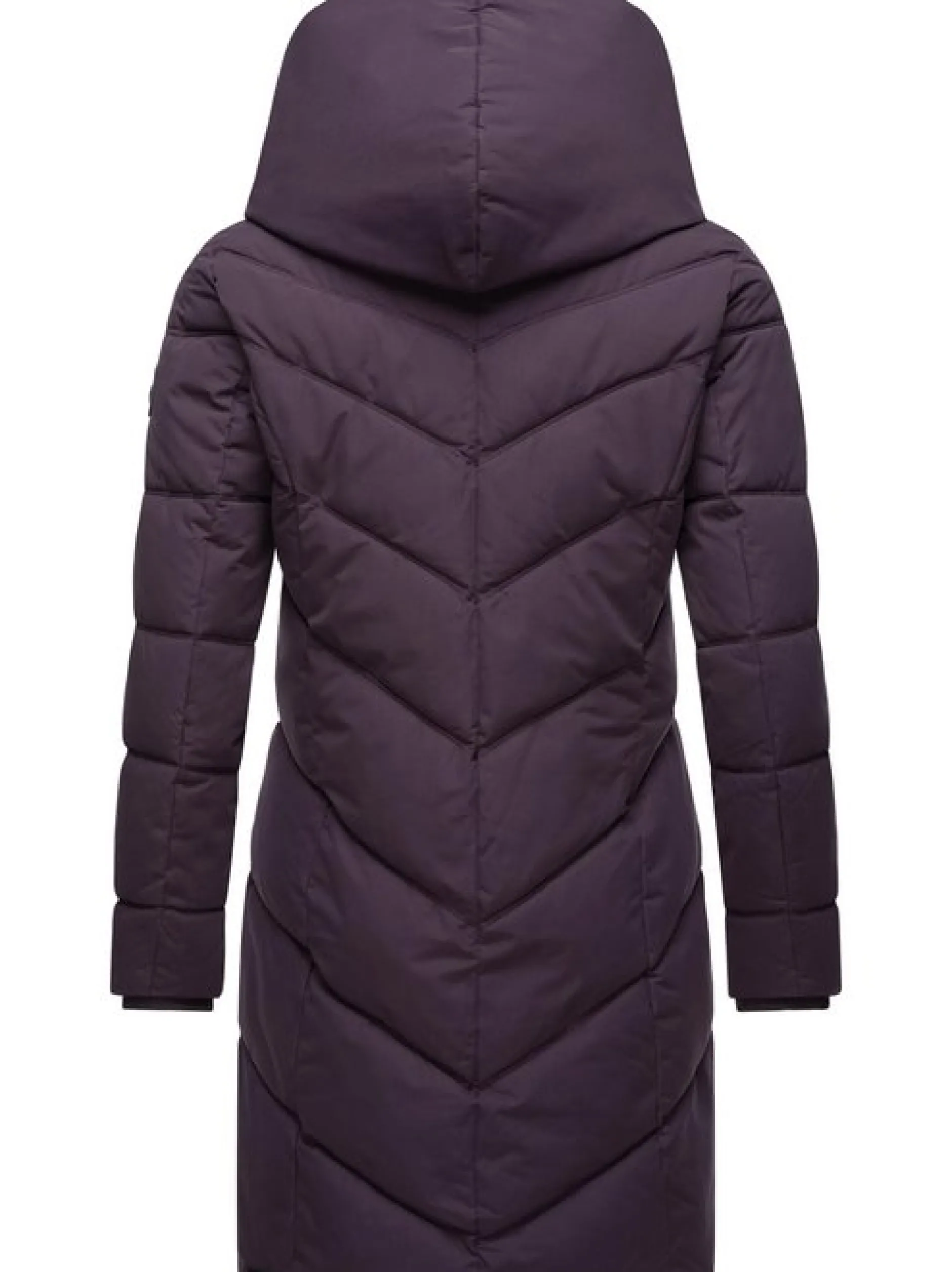 Ragwear Damen Steppmantel - Natalka in lila