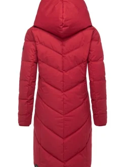 Ragwear Damen Steppmantel - Natalka in rot