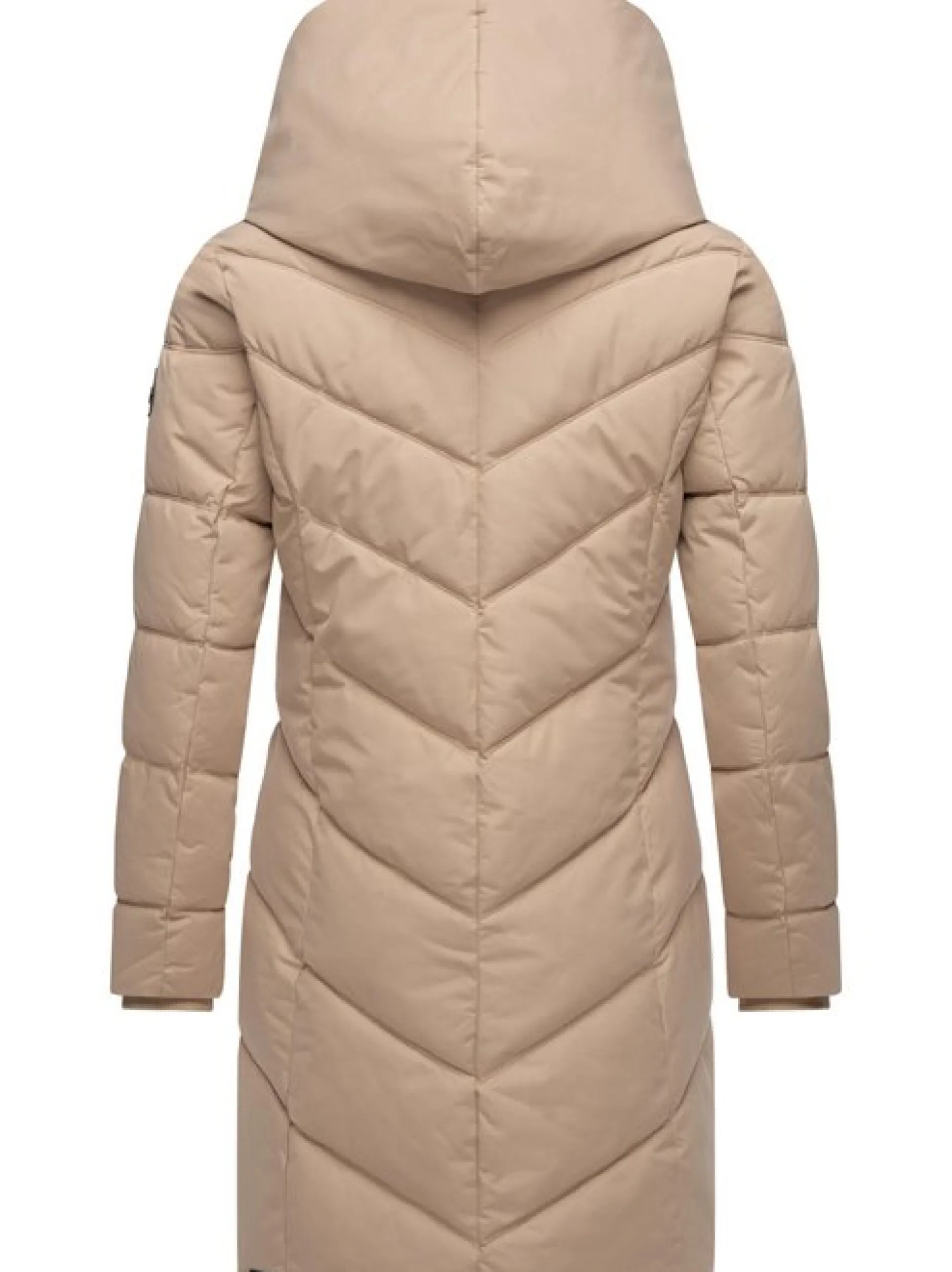 Ragwear Damen Steppmantel - Natalka in taupe
