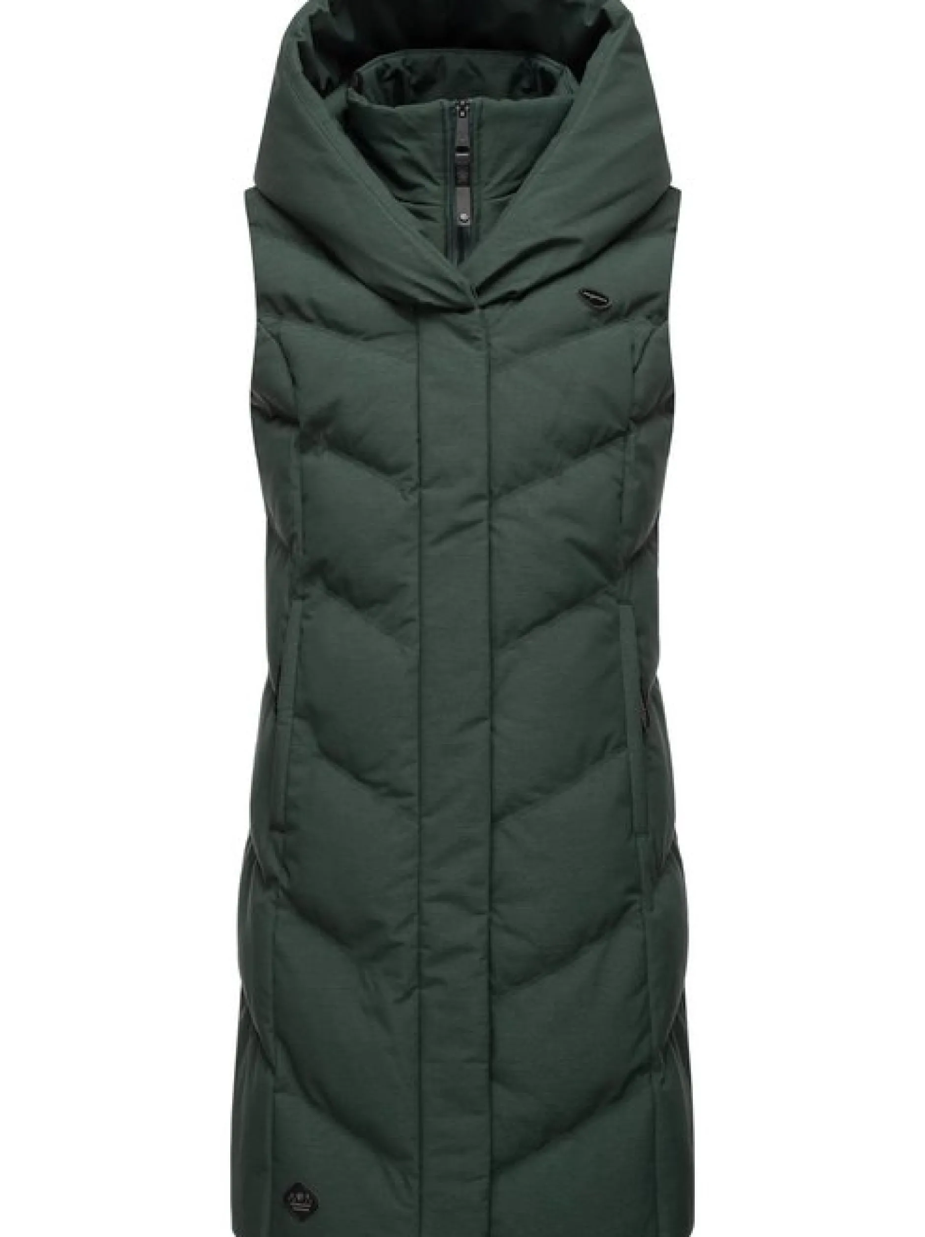 Ragwear Damen Steppweste - Natalka Vest in aqua
