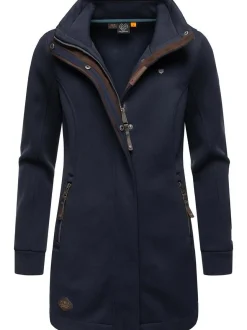 Ragwear Damen Sweatjacke - Letrice Bonded in marine