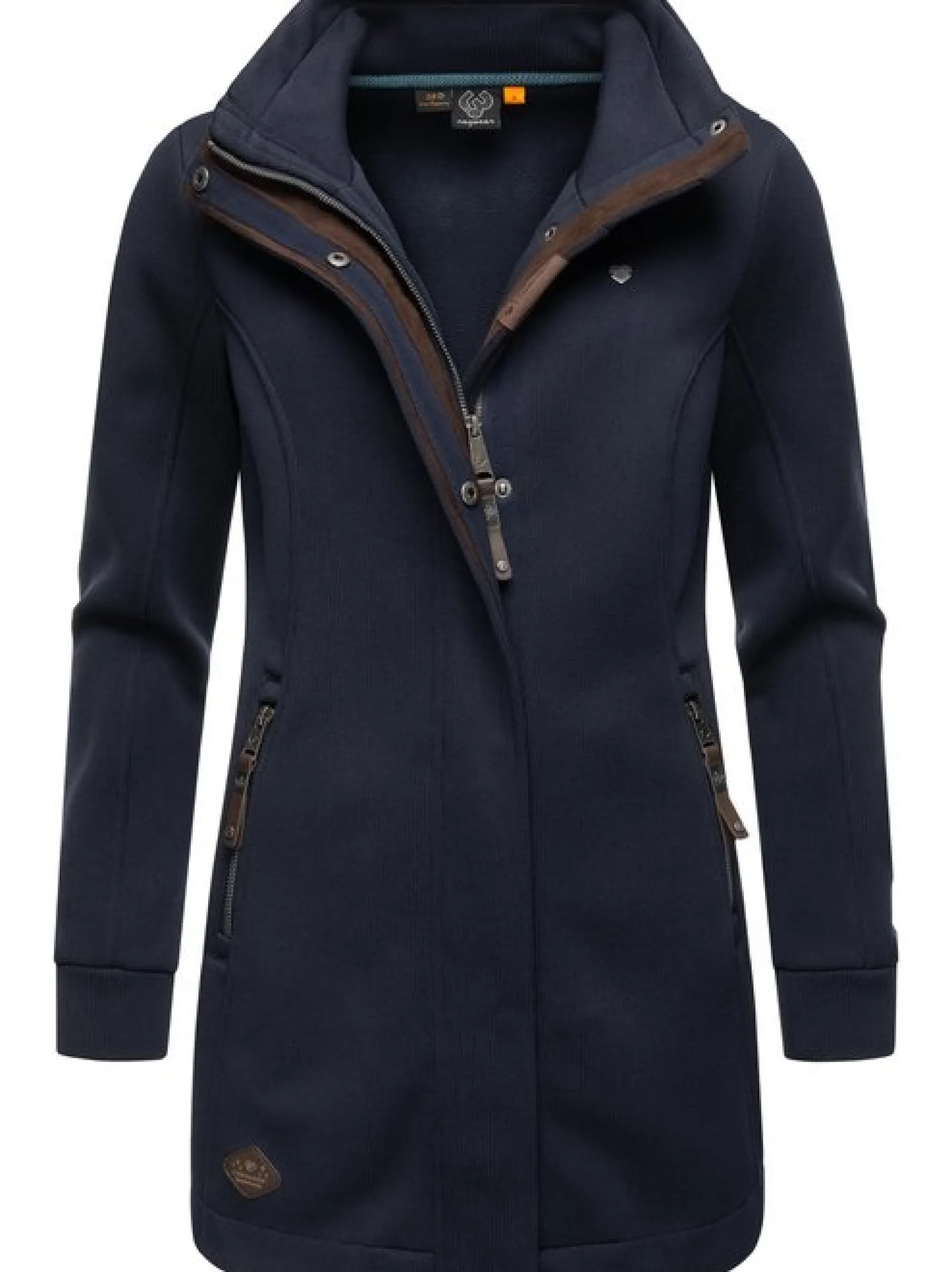 Ragwear Damen Sweatjacke - Letrice Bonded in marine