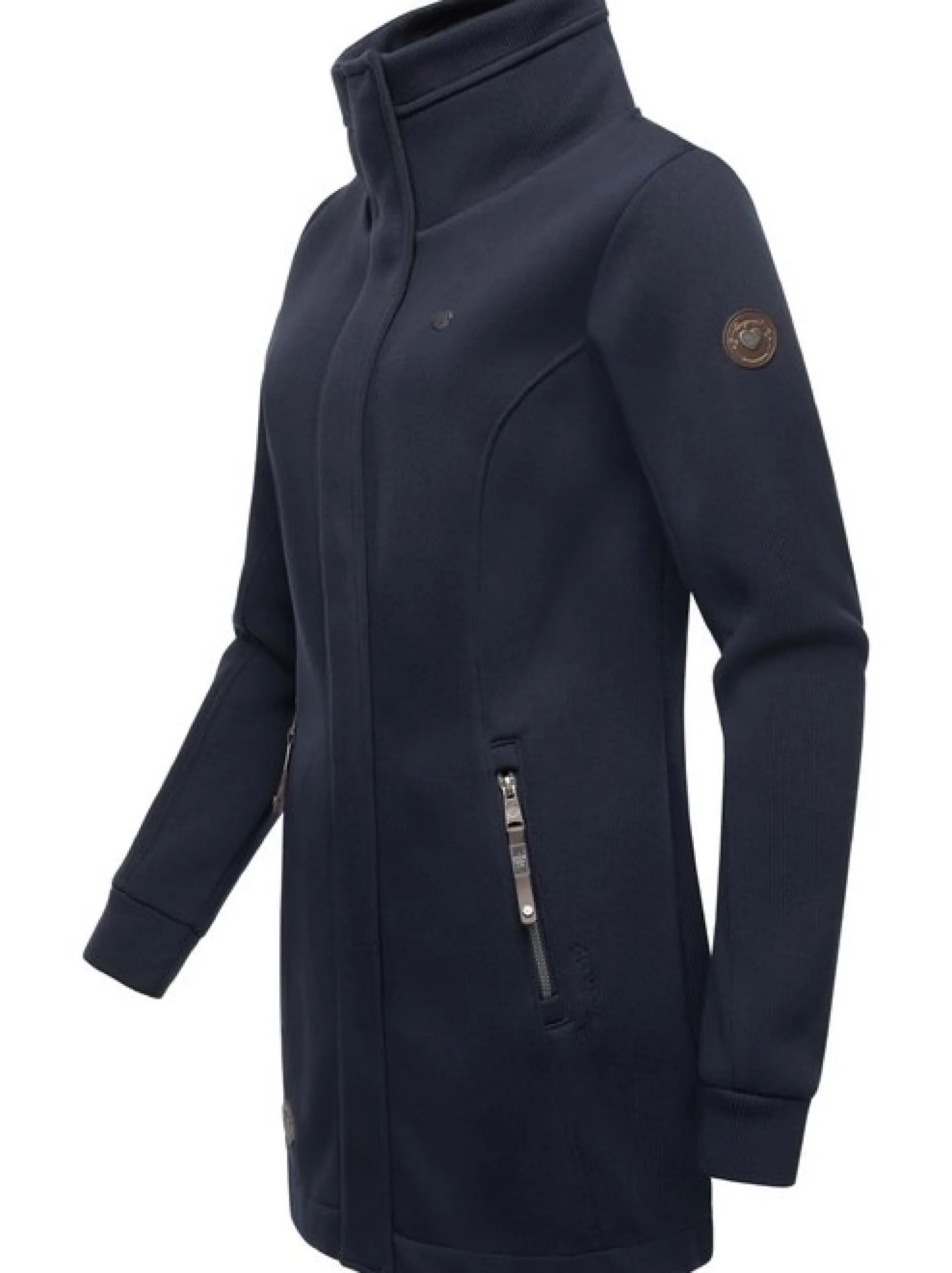 Ragwear Damen Sweatjacke - Letrice Bonded in marine