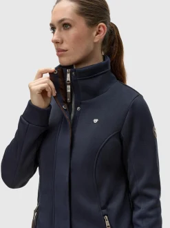 Ragwear Damen Sweatjacke - Letrice Bonded in marine