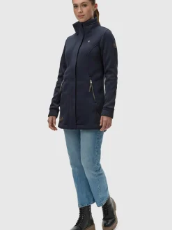 Ragwear Damen Sweatjacke - Letrice Bonded in marine