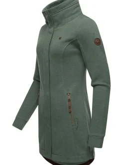 Ragwear Damen Sweatjacke - Letrice in grün