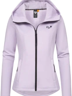 Ragwear Damen Sweatjacke - Lyshka in flieder