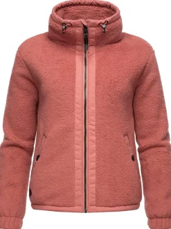 Ragwear Damen Sweatjacke - Nordicka in pink