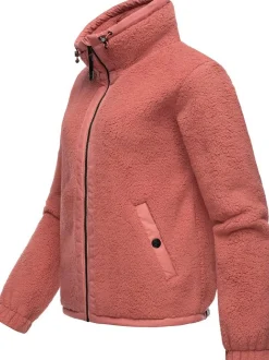 Ragwear Damen Sweatjacke - Nordicka in pink