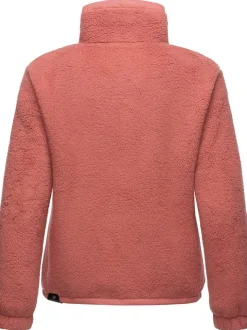 Ragwear Damen Sweatjacke - Nordicka in pink