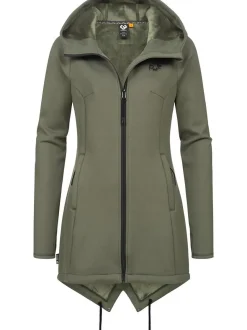 Ragwear Damen Sweatjacke - Wingi in oliv