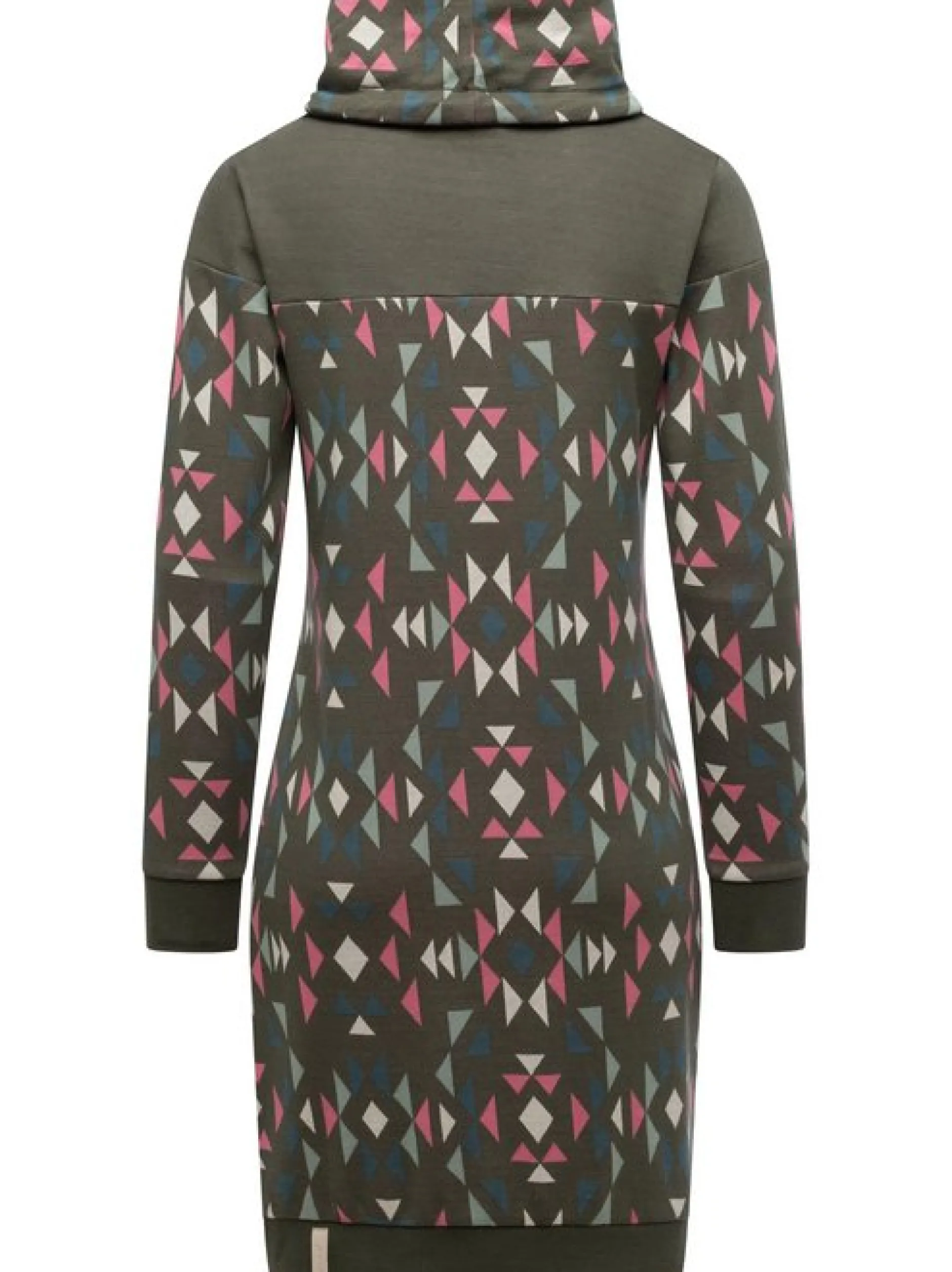Ragwear Damen Sweatkleid - Chlloe Aztec YOUMODO in oliv