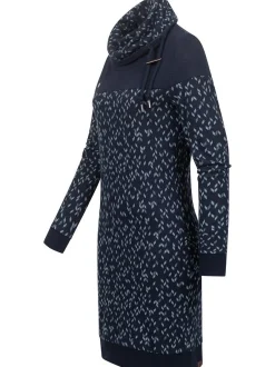 Ragwear Damen Sweatkleid - Chloe Dress in marine