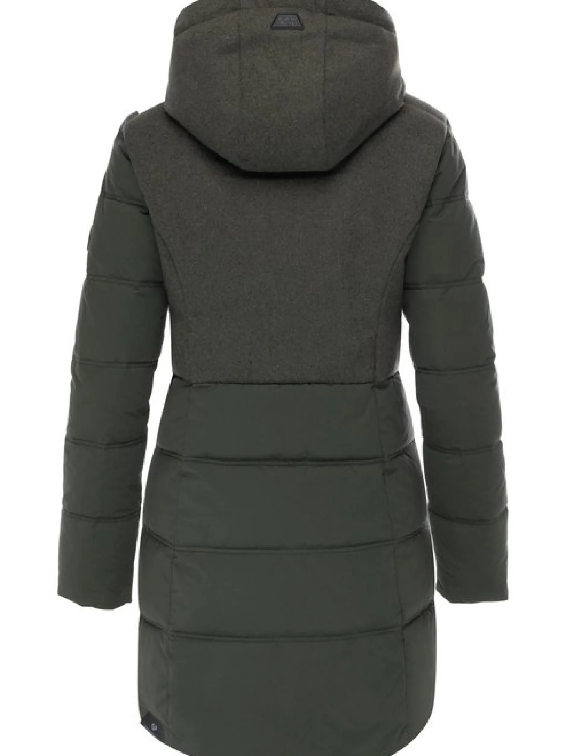 Ragwear Damen Winterjacke - Ashani Block Intl. in oliv
