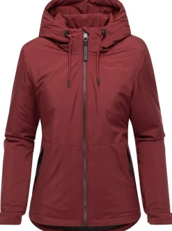 Ragwear Damen Winterjacke - Bevin Warm YOUMODO in bordeaux