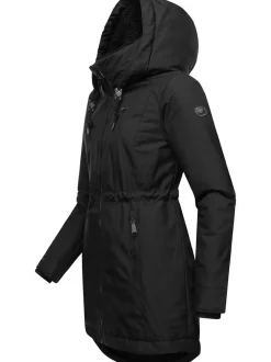 Ragwear Damen Winterjacke - Dakkota in schwarz