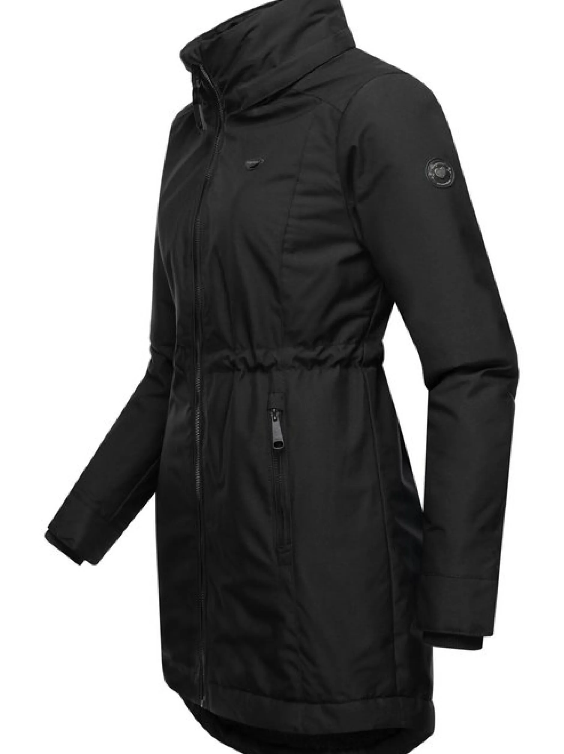 Ragwear Damen Winterjacke - Dakkota in schwarz