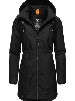 Ragwear Damen Winterjacke - Dakkota in schwarz