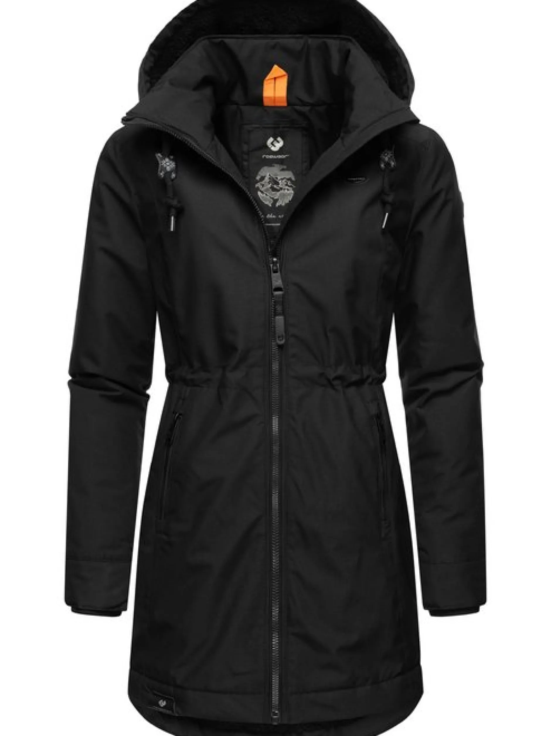 Ragwear Damen Winterjacke - Dakkota in schwarz