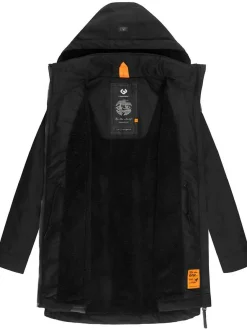 Ragwear Damen Winterjacke - Dakkota in schwarz