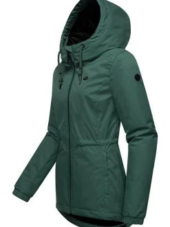 Ragwear Damen Winterjacke - Dankka Warm in grün