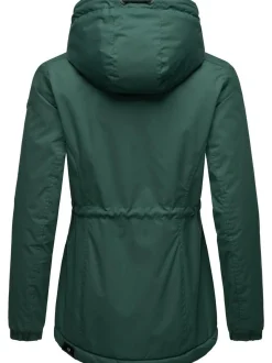 Ragwear Damen Winterjacke - Dankka Warm in grün