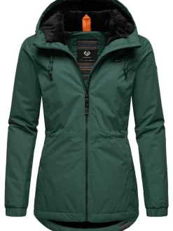 Ragwear Damen Winterjacke - Dankka Warm in grün