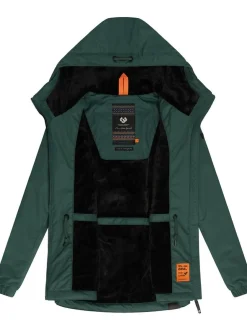 Ragwear Damen Winterjacke - Dankka Warm in grün