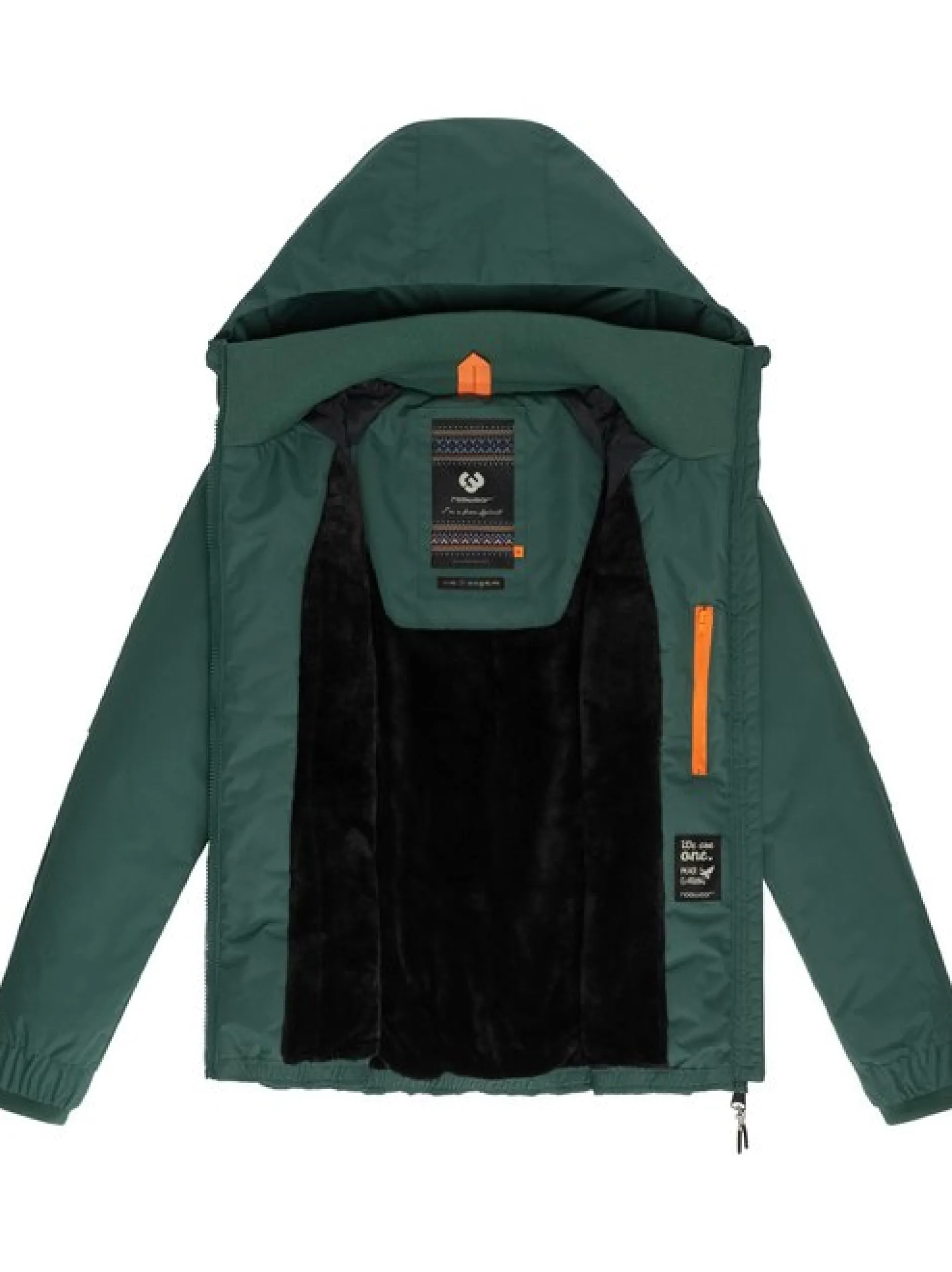Ragwear Damen Winterjacke - Dizzie Warm in grün