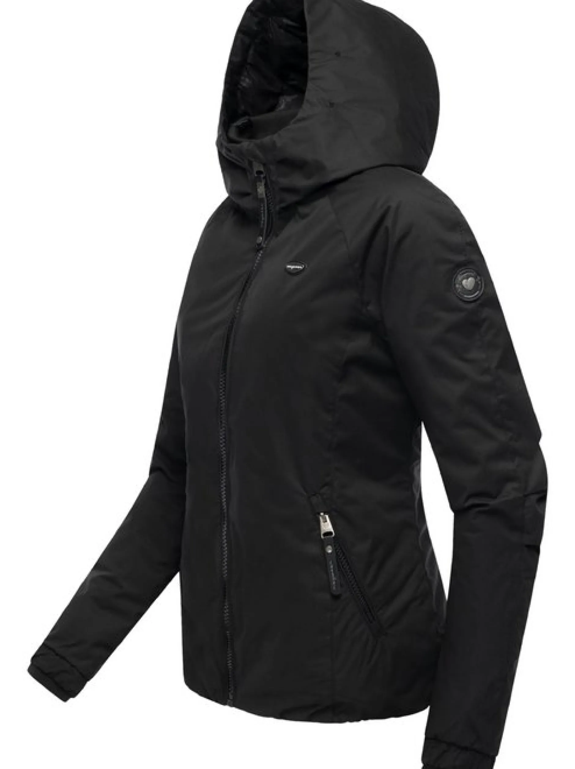 Ragwear Damen Winterjacke - Dizzie Winter in schwarz
