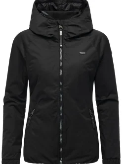 Ragwear Damen Winterjacke - Dizzie Winter in schwarz