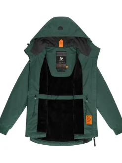 Ragwear Damen Winterjacke - Dowey Warm in grün