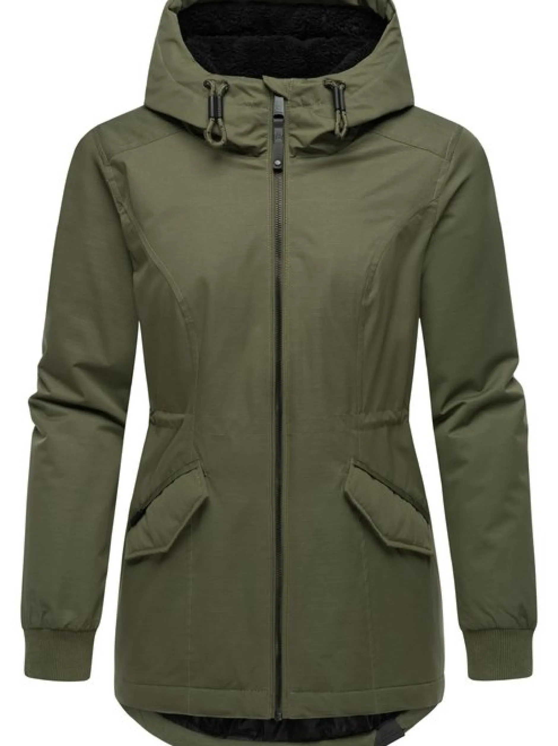 Ragwear Damen Winterjacke - Dowey Warm Rain in oliv