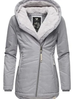 Ragwear Damen Winterjacke - Gordon in grau