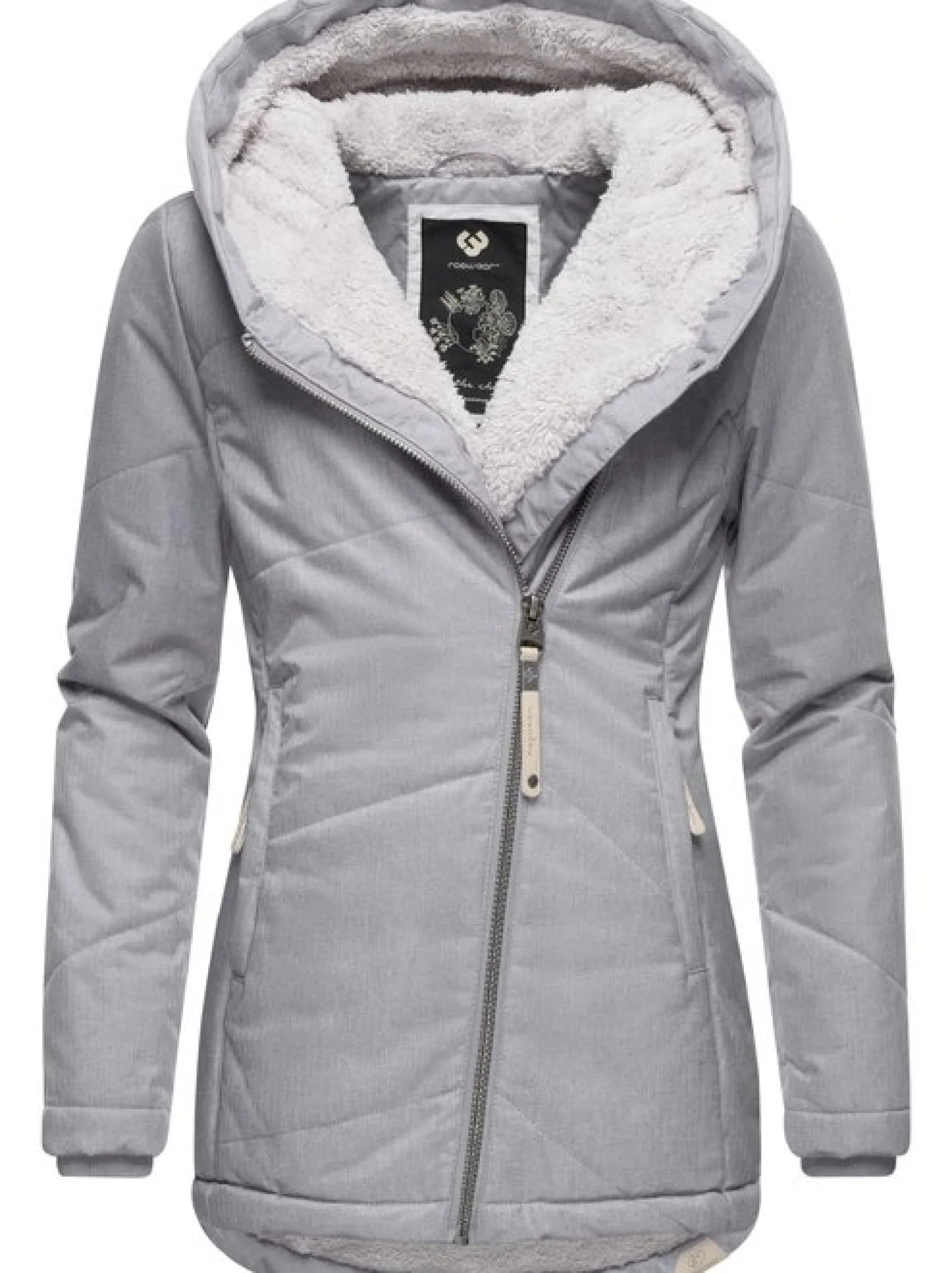 Ragwear Damen Winterjacke - Gordon in grau
