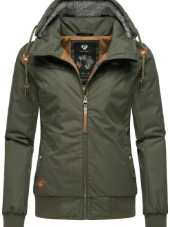 Ragwear Damen Winterjacke - Jotty Winter in oliv