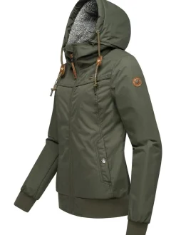 Ragwear Damen Winterjacke - Jotty Winter in oliv
