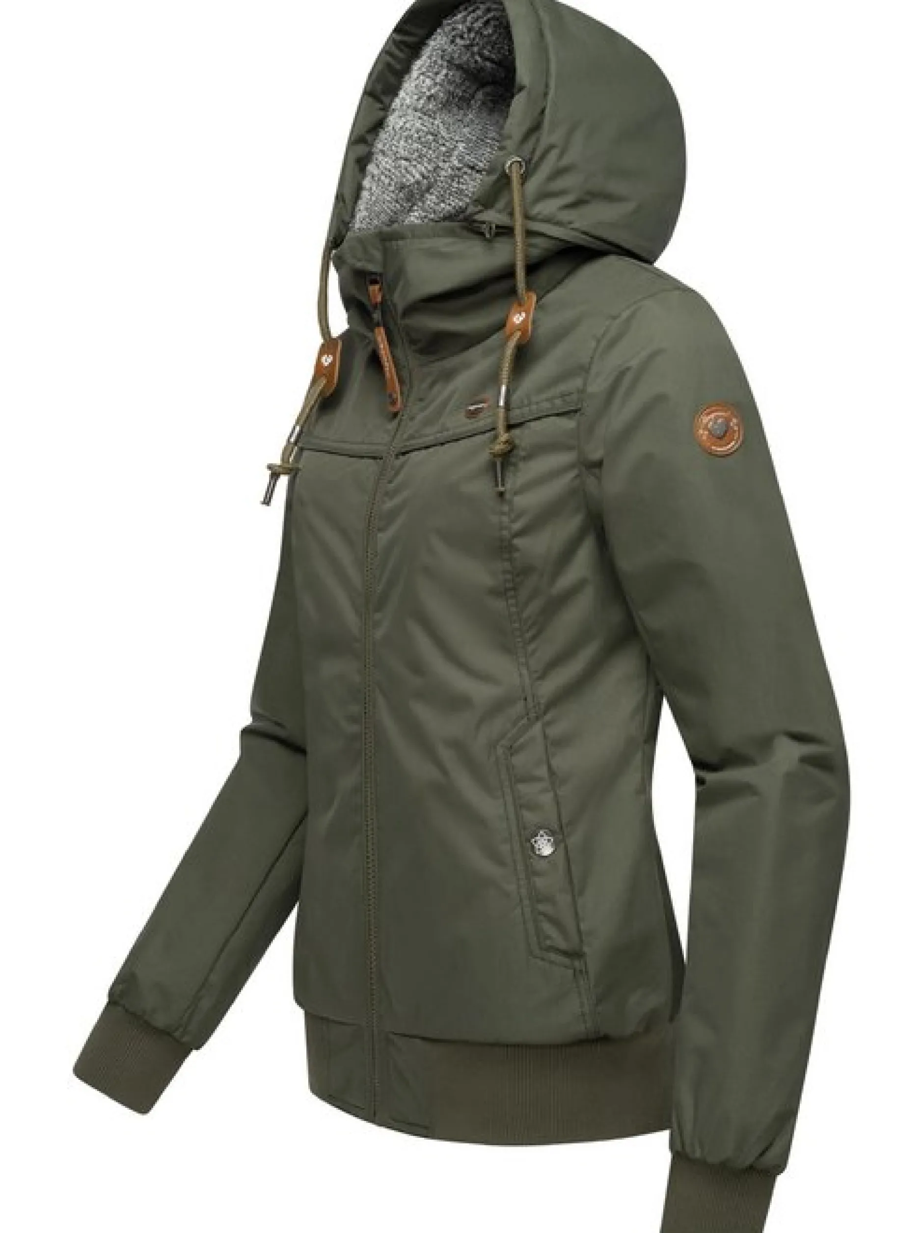 Ragwear Damen Winterjacke - Jotty Winter in oliv