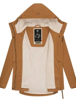 Ragwear Damen Winterjacke - Monade in braun