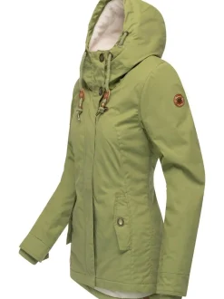Ragwear Damen Winterjacke - Monade in oliv