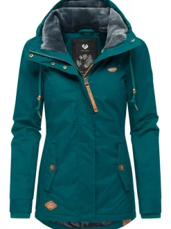 Ragwear Damen Winterjacke - Monade in petrol