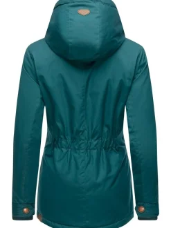 Ragwear Damen Winterjacke - Monade in petrol