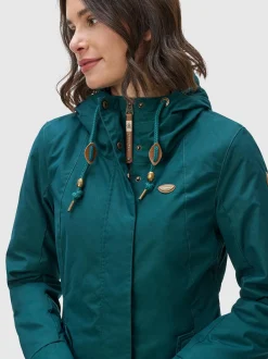 Ragwear Damen Winterjacke - Monade in petrol