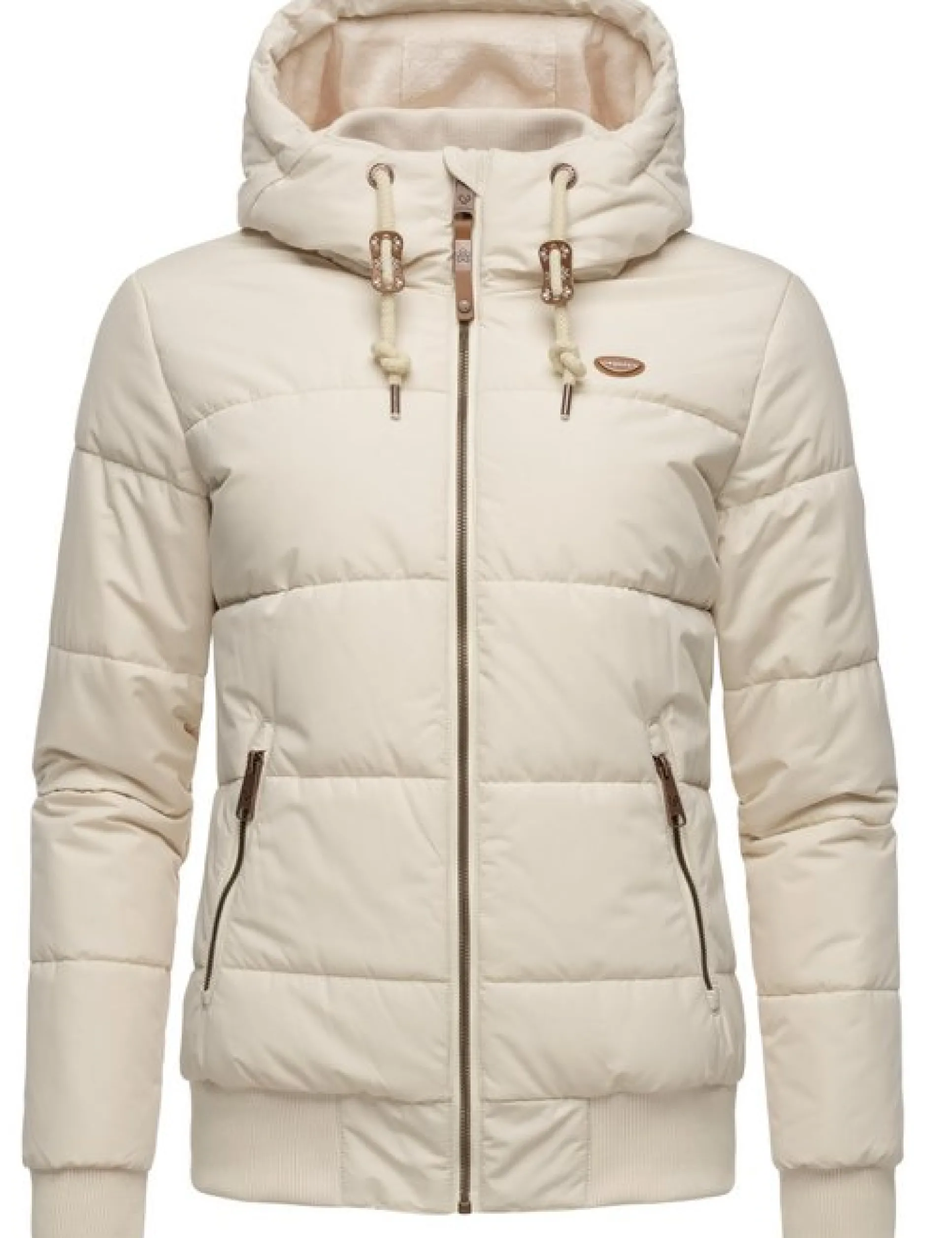 Ragwear Damen Winterjacke - Nuggys Solid in beige