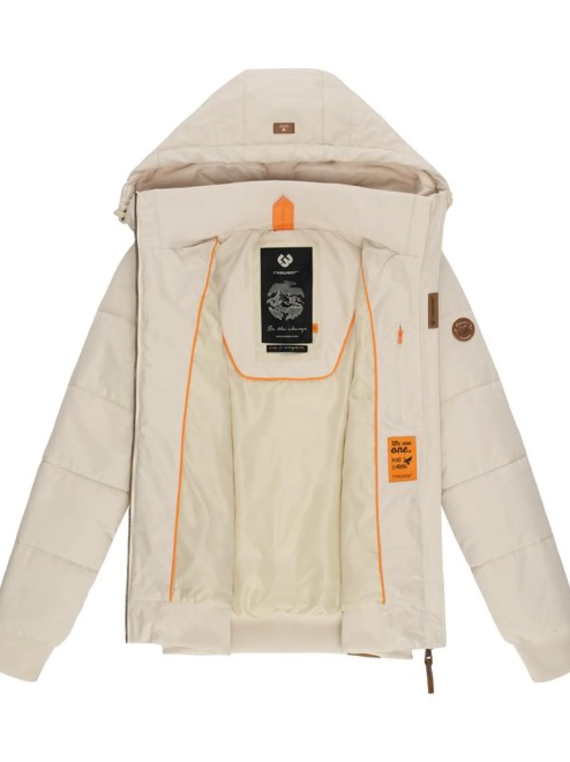 Ragwear Damen Winterjacke - Nuggys Solid in beige