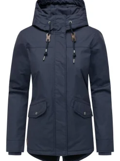 Ragwear Damen Winterjacke - Parkker Warm YOUMODO in marine