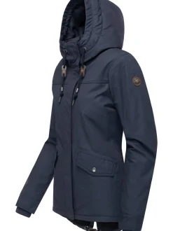 Ragwear Damen Winterjacke - Parkker Warm YOUMODO in marine