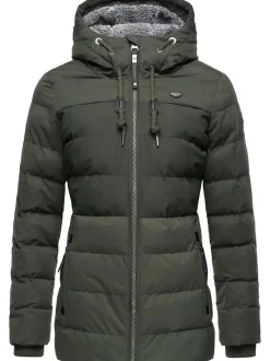 Ragwear Damen Winterjacke - Quantic in oliv